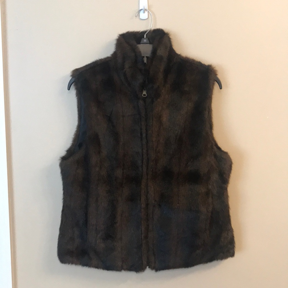 Faux Fur Reversible Vest